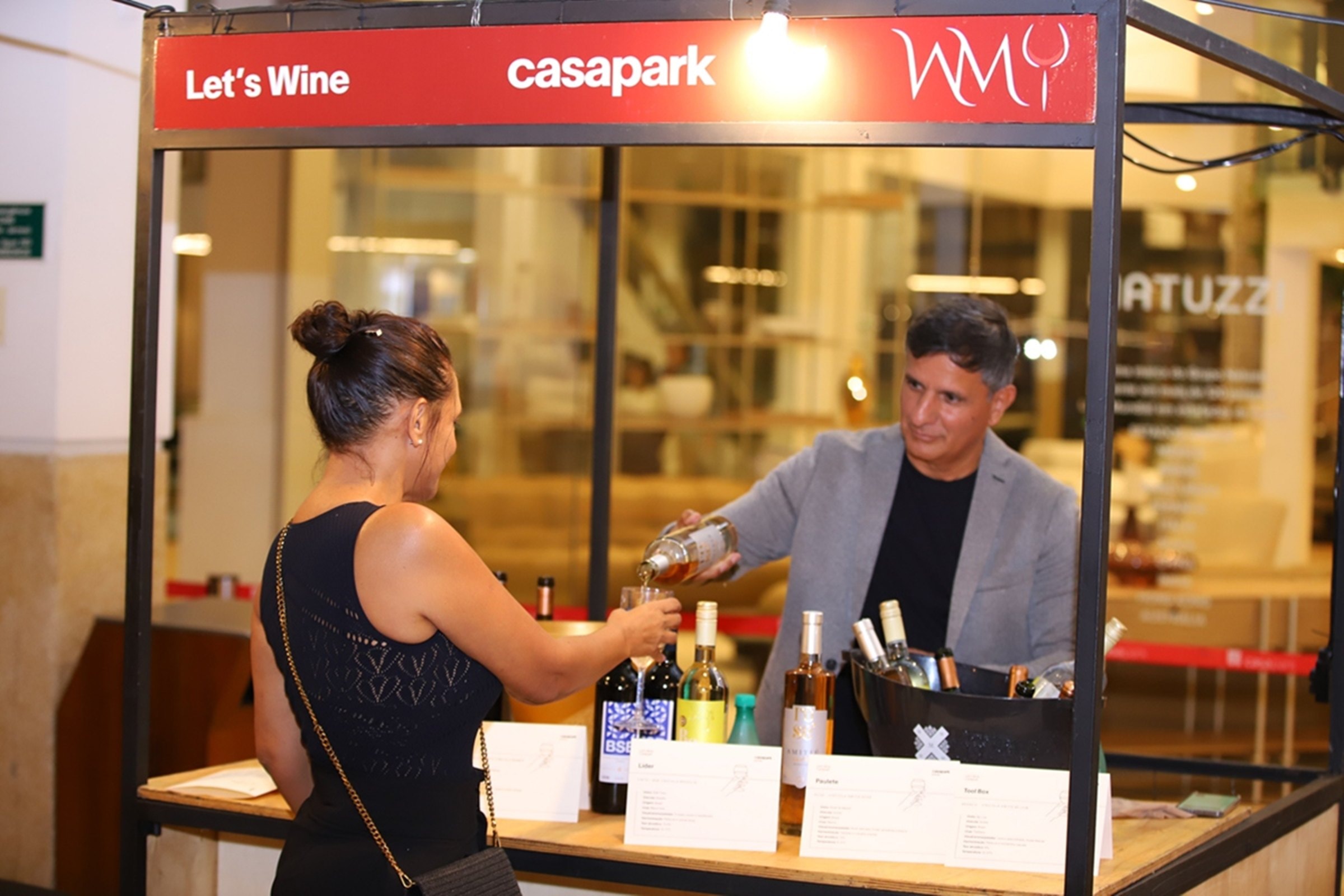 Abertura do Let’s Wine transforma Casapark em circuito de degustação