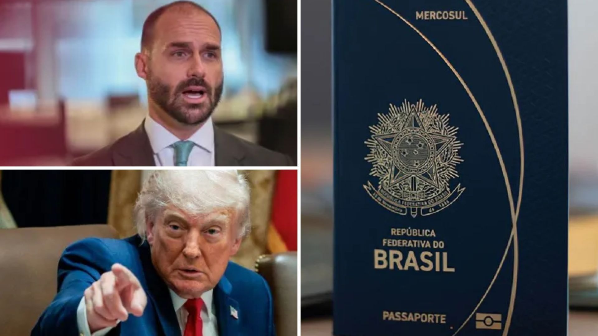 Caiado e Eduardo batem boca no X e ex-deputado é comparado ao “Pateta”