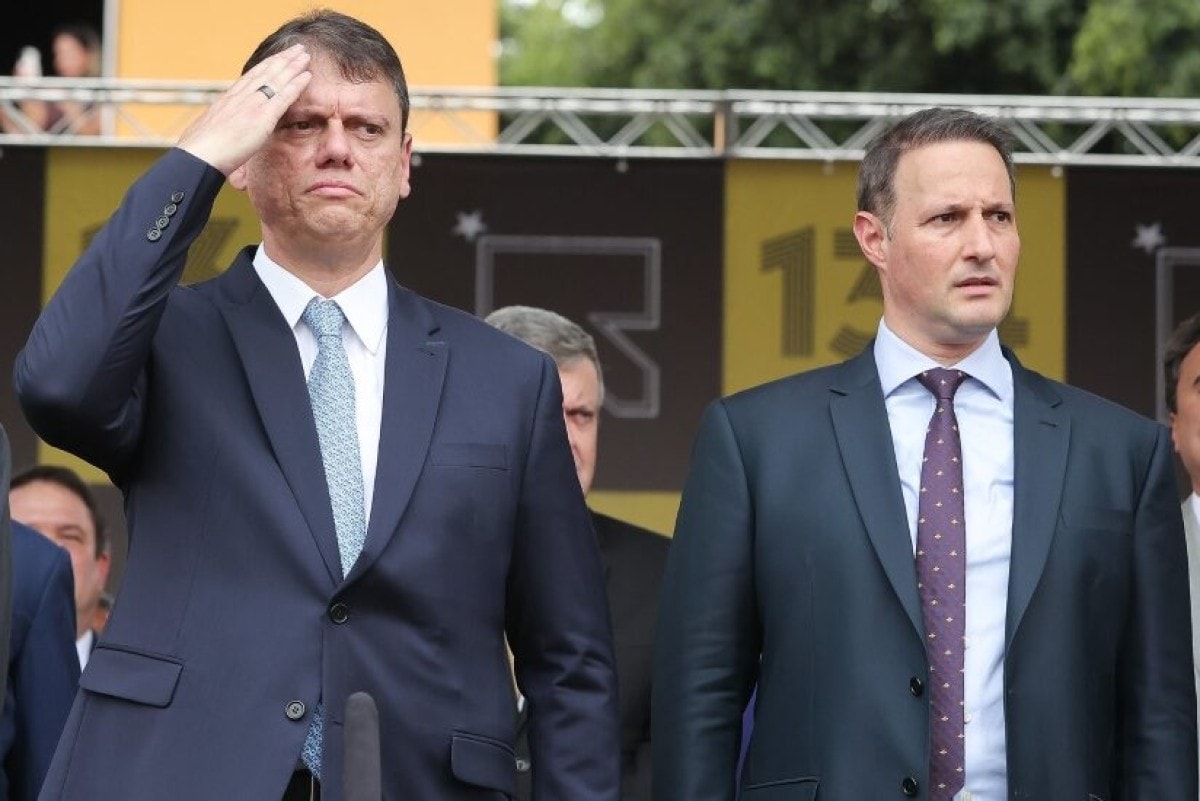 Tarcísio prioriza agendas com Arthur Lima, Derrite e Nunes no mandato