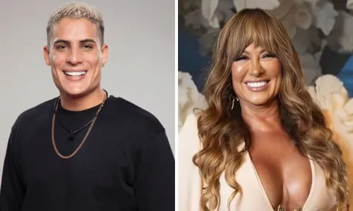 Ex- A Fazenda Tiago Ramos pede nova chance com mãe de Neymar: 'Te amo'