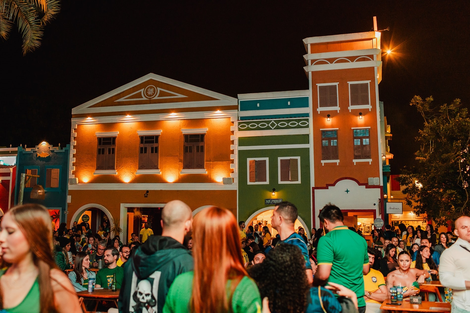 Na Praia transforma parque em uma grande festa junina à beira do lago