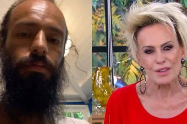 Ex da filha de Ana Maria Braga chora ao falar sobre medida protetiva