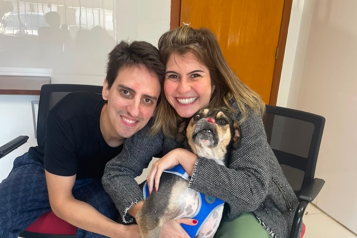 Cão Coragem: pet que sofreria eutanásia é resgatado e ganha nova vida