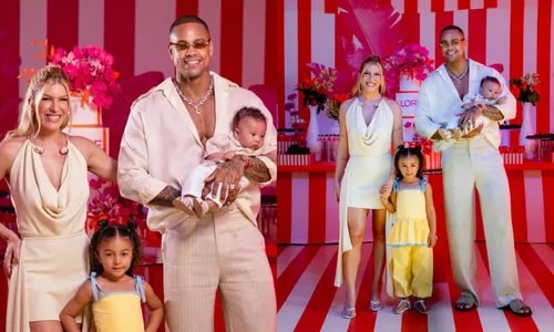 Lore Improta faz festa em Salvador e filhos Liz e Levi roubam a cena