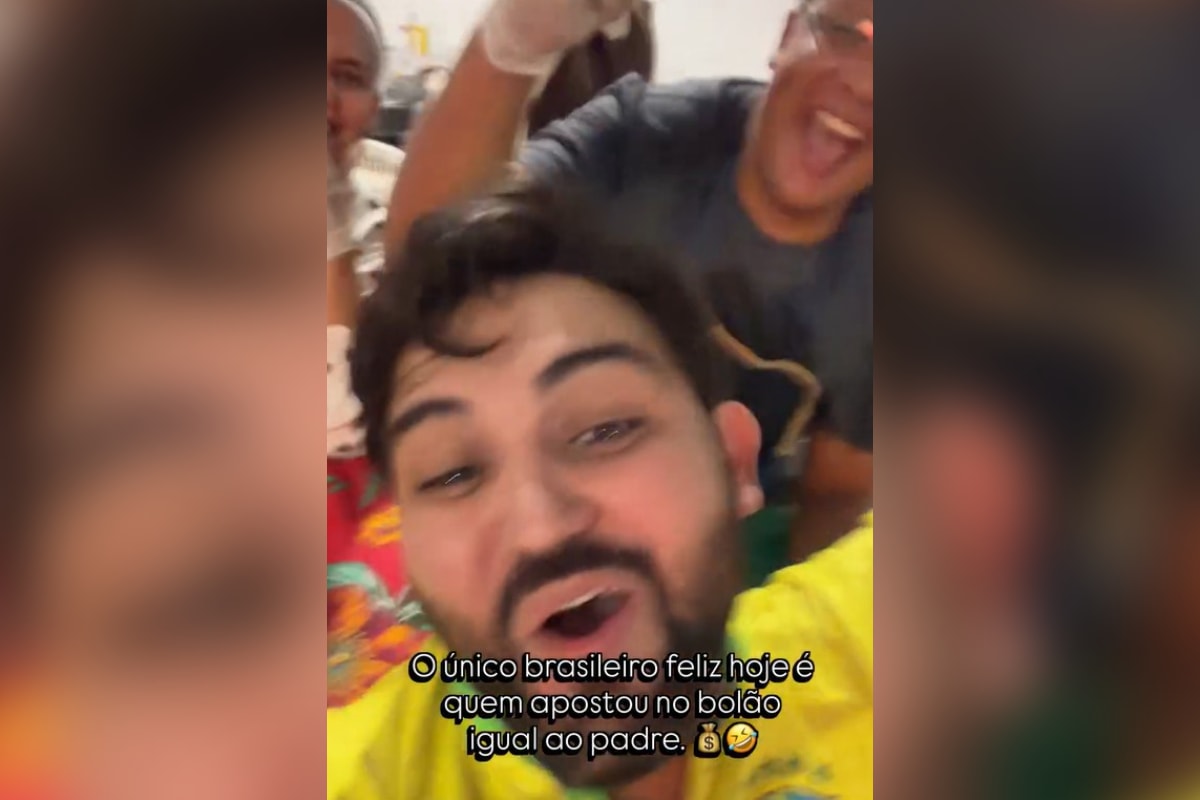 Padre de MG sobre aposta contra o Brasil: "Não refletia minha torcida"