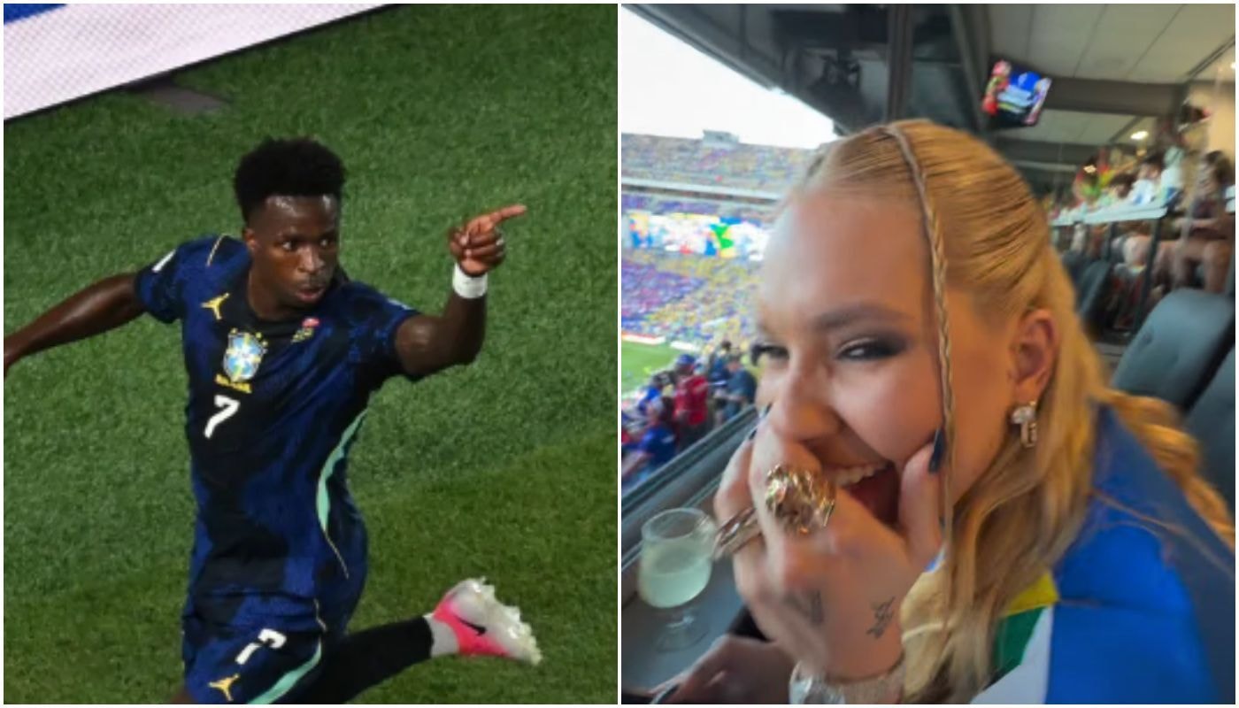 Virginia reage à acenada e gol de Vini Jr. em jogo da Copa do Mundo