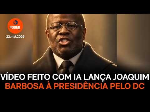Perfil do DC usou vídeo com IA de Joaquim Barbosa sem autorização