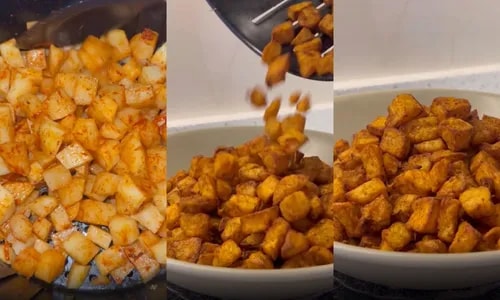Pipoquinha de batata na airfryer: o snack saudável e viciante para aliviar a sua dieta