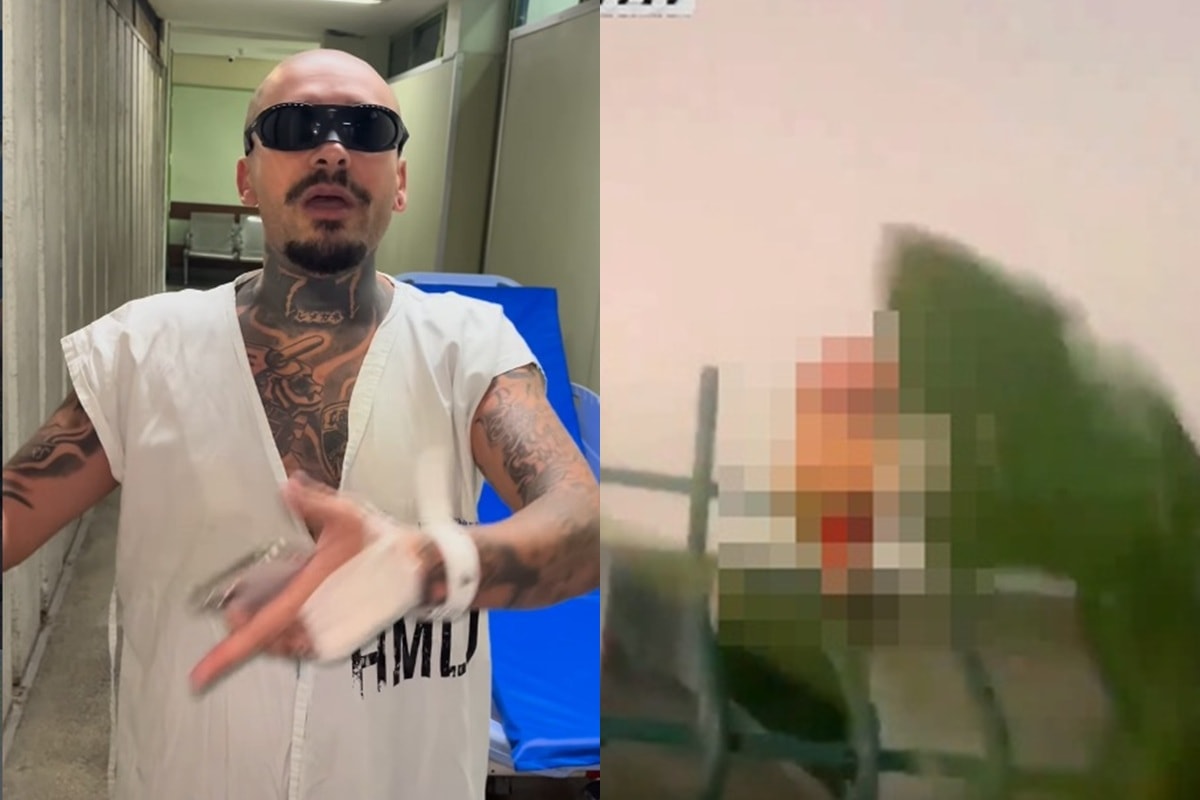 Streamer diz ter perdido o dedo ao tentar invadir Rock in Rio