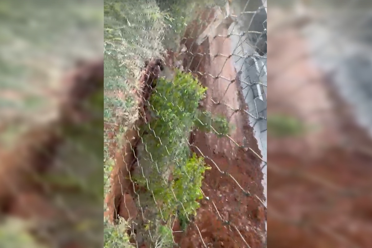 Obra "faraônica" que invadiu área pública foi embargada pela DF Legal