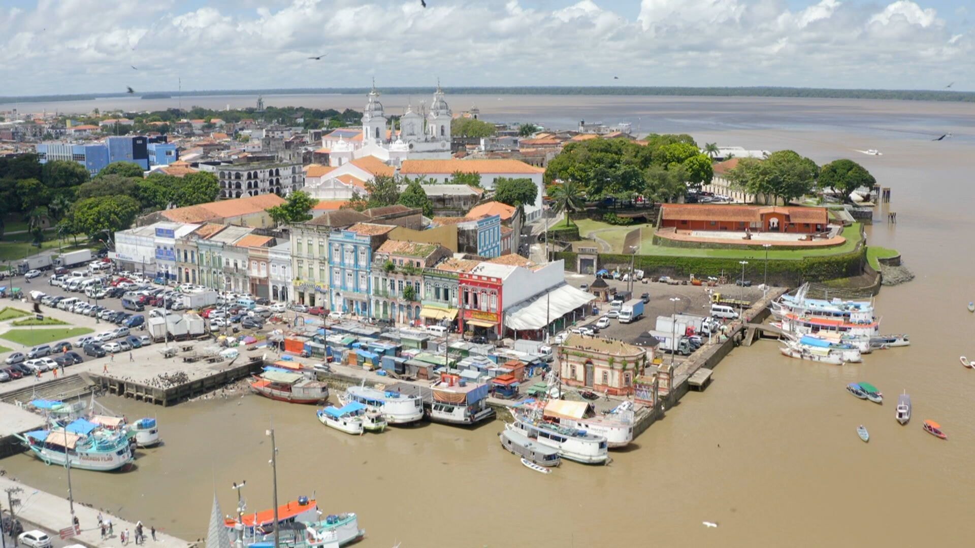 Previsão do tempo para Belém: semana com chuvas moderadas