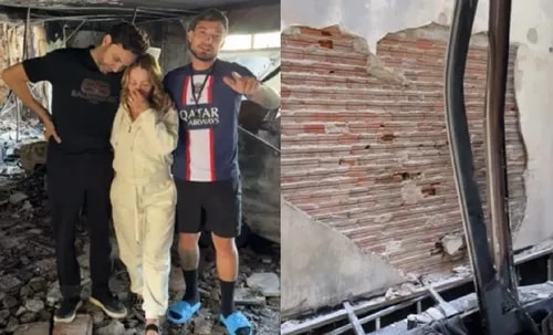 Casa dos pais de MC Gui é destruída por incêndio em SP; VÍDEOS