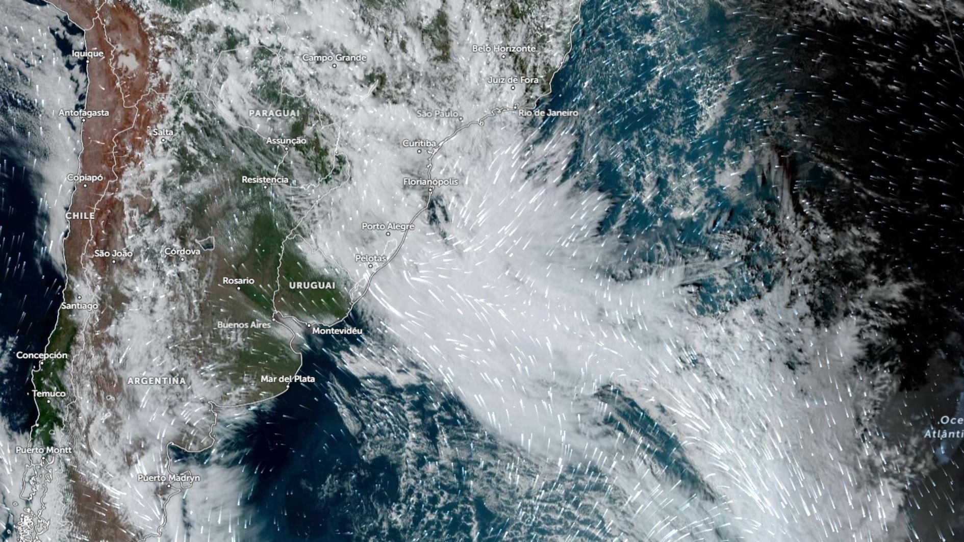 Ciclone bomba está sendo impulsado pelo El Niño? Veja explicação