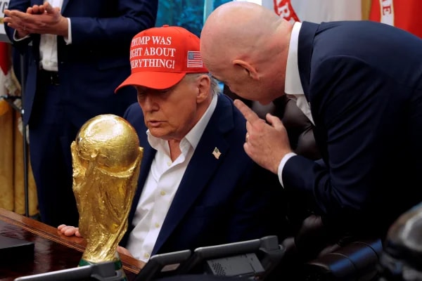 Trump sugere nova Copa do Mundo nos EUA: “México e Canadá de fora”