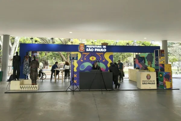 Evento ocupa marquise do Ibirapuera sem aval de órgão do patrimônio