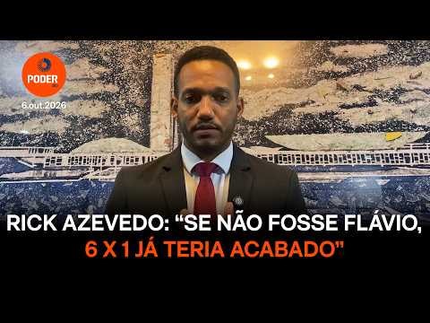“Se não fosse Flávio, 6 X 1 já teria acabado”, diz Rick Azevedo
