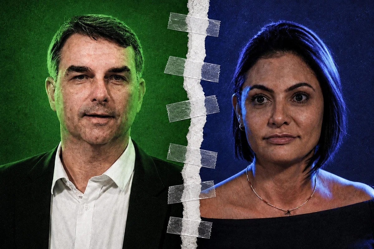 "Precisamos eleger Flávio Bolsonaro", diz Michelle em evento do DF