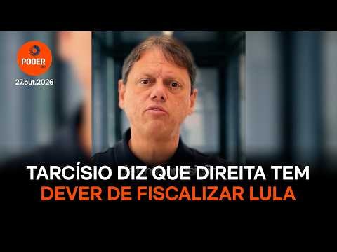 Tarcísio reconhece resultado da eleição e pede “oposição vigilante”