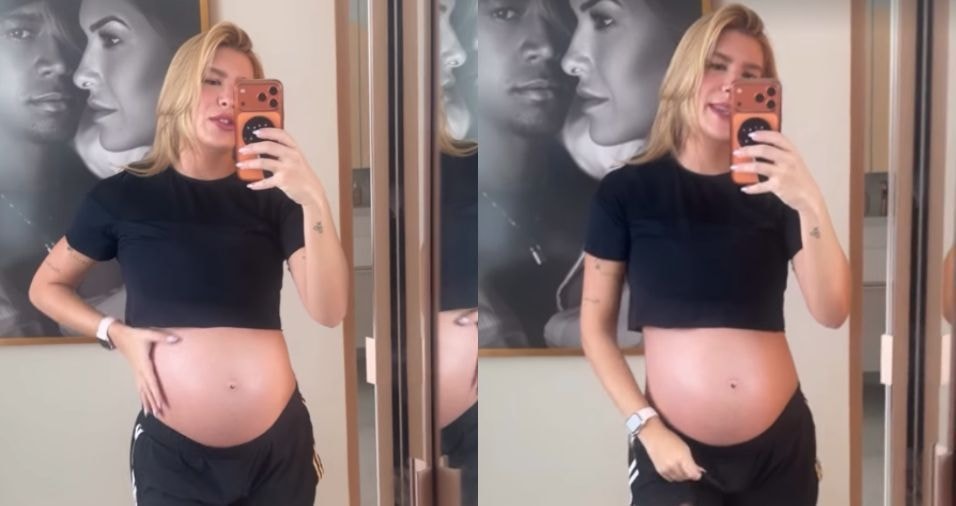 Lore Improta mostra rostinho do filho em ultrassom: “A cara do papai”