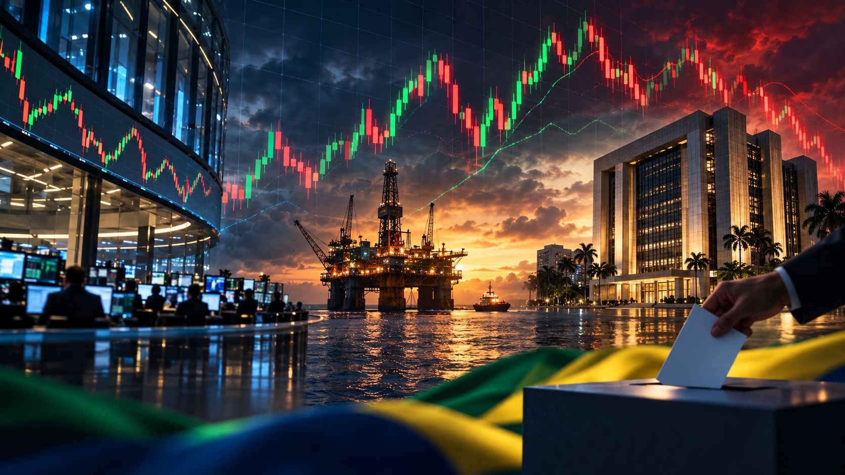 Opções de BOVA11, Petrobras e BB mostram onde o risco está mais caro
