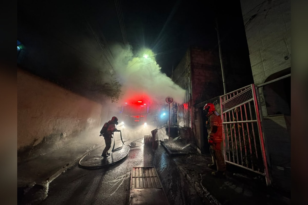 Sobrinha é suspeita de incendiar casa com tia acamada dentro em BH