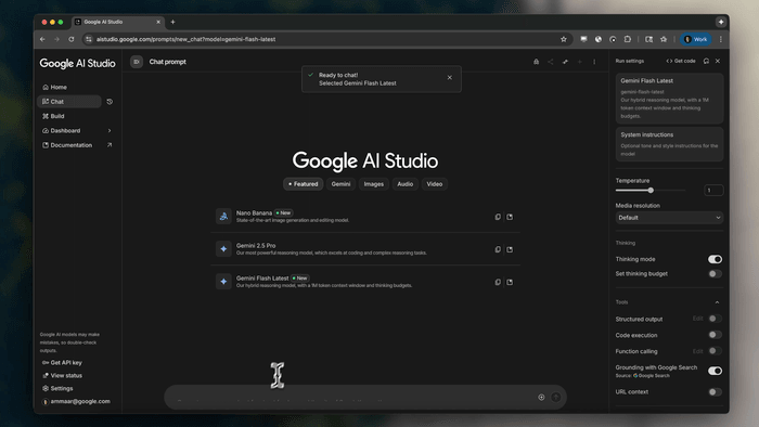 Google AI Studio: como criar suas próprias instruções de IA
