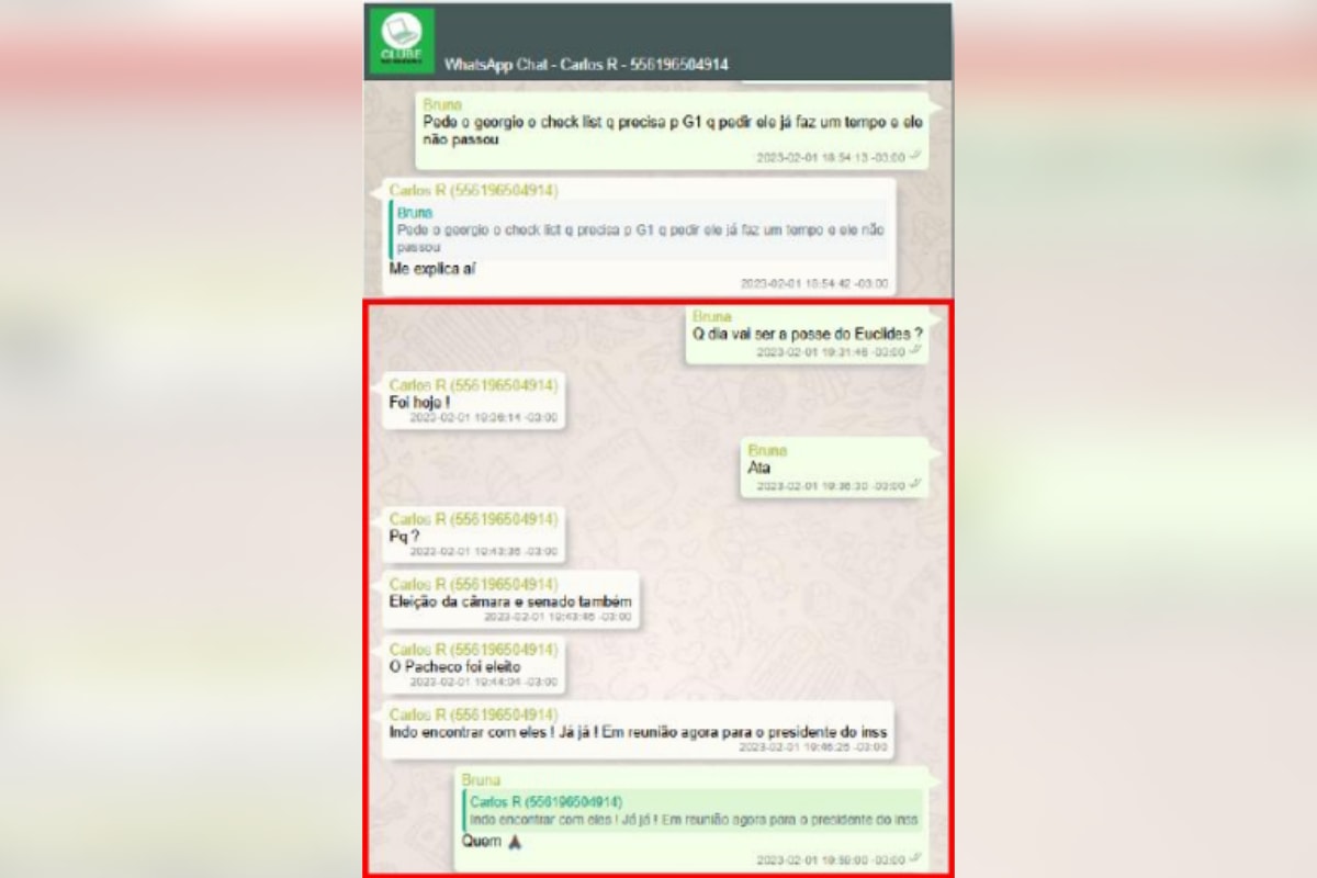 Pacheco se reuniu com dirigente de entidade que fraudou INSS, diz PF