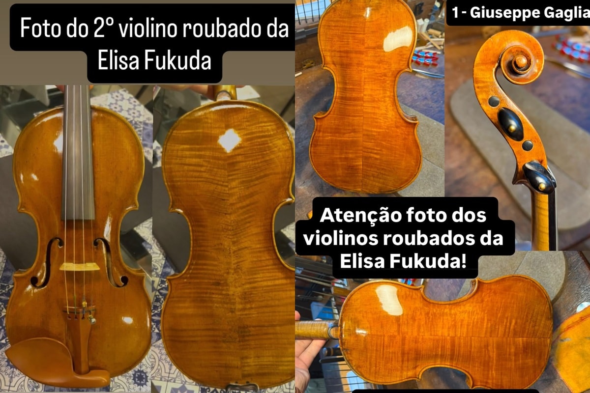 Casa da violinista Elisa Fukuda é invadida e instrumentos são roubados