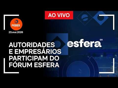 Ao vivo: políticos e empresários participam do 5º Fórum Esfera