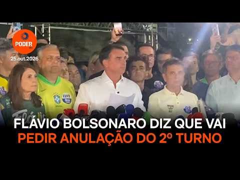 Leia e assista à íntegra do discurso de Flávio Bolsonaro