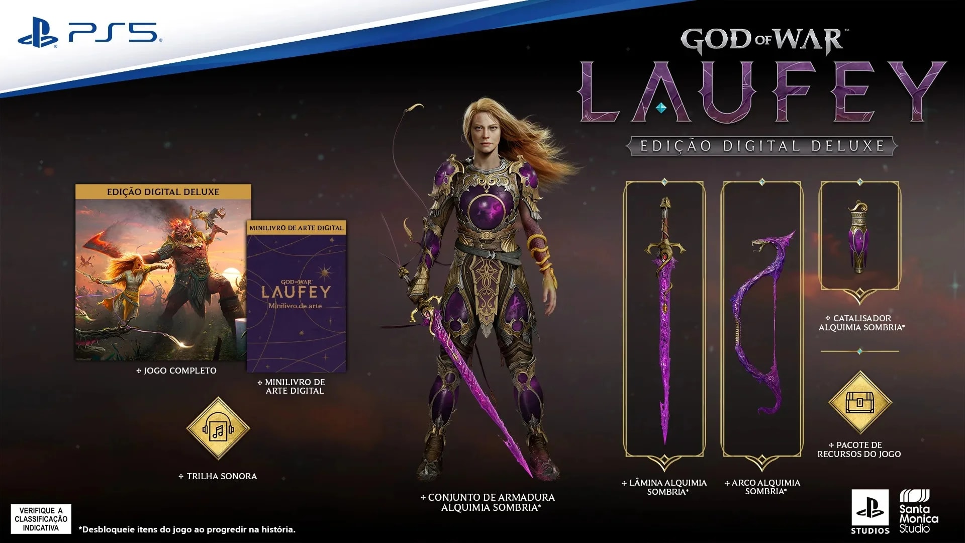 God of War Laufey ganha data de pré-venda e edições especiais; veja o que cada uma terá