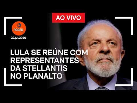 Ao vivo: Lula se reúne com representantes da Stellantis no Planalto