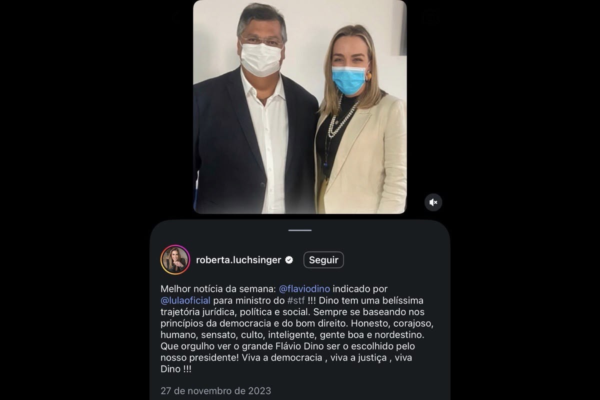Testa de ferro de Lulinha celebrou indicação de Dino: "Viva a Justiça"
