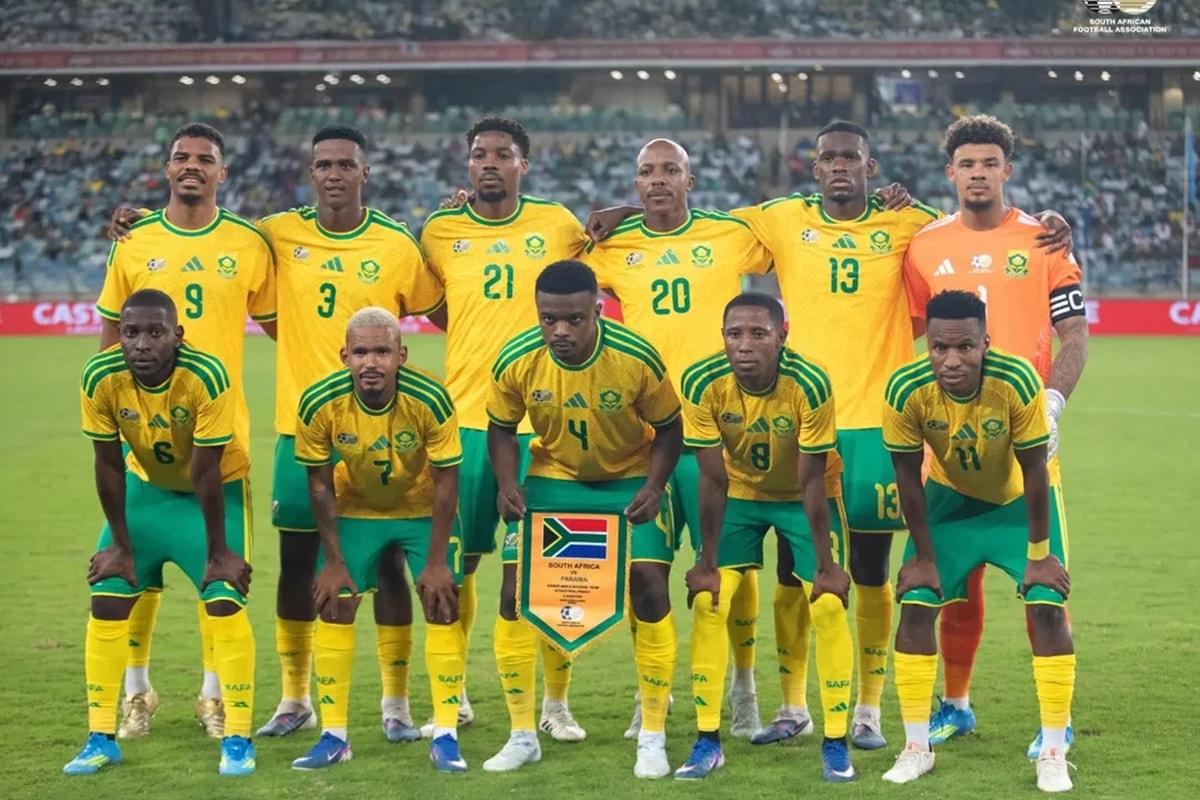 África do Sul divulga lista de convocados para a Copa do Mundo; veja