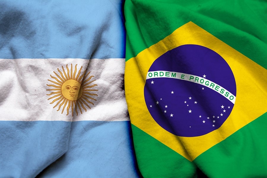 Exportações brasileiras à UE crescem 3,9% em julho; vendas para Argentina caem 13,9%