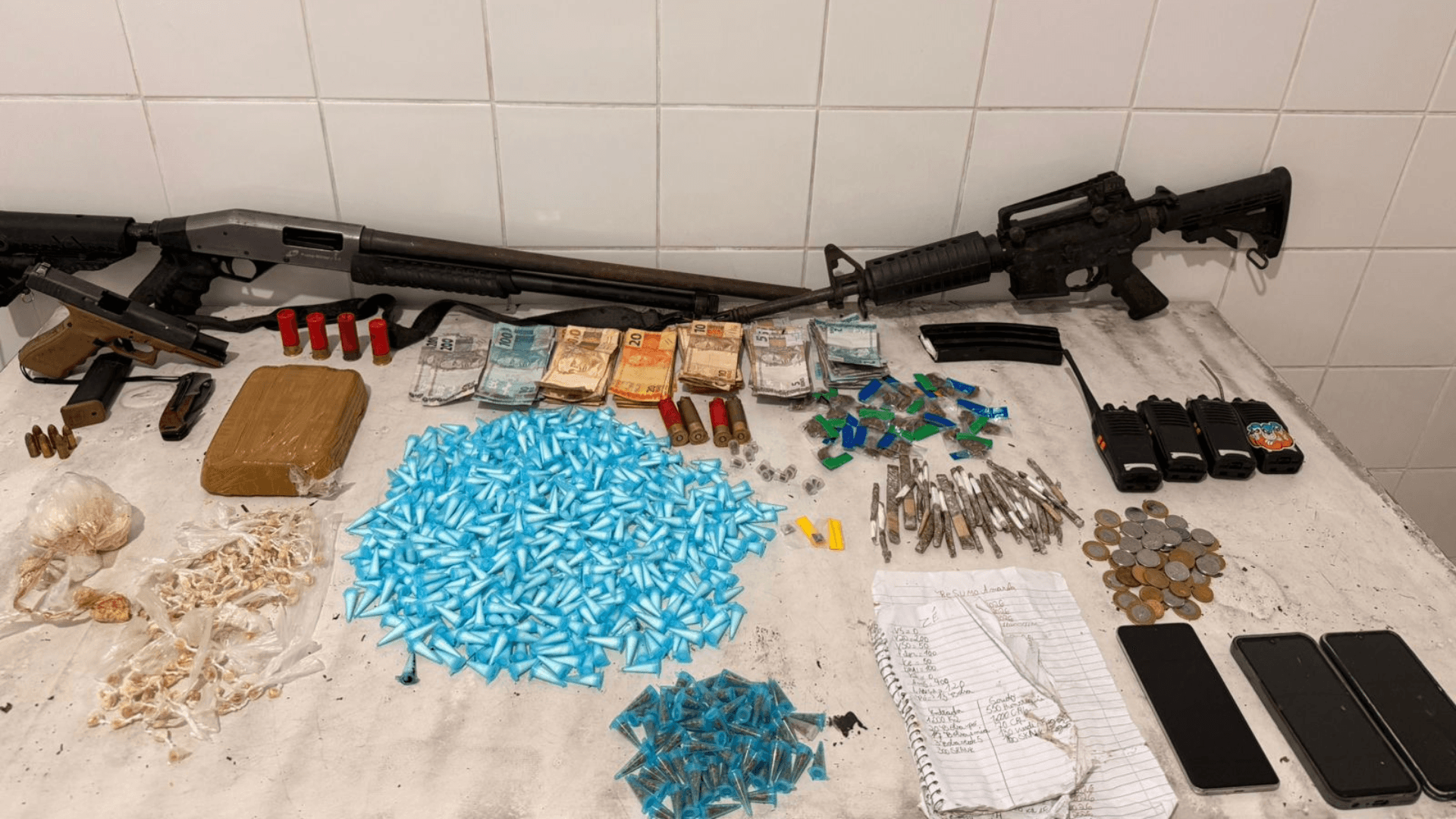 PM apreende equipamento de monitoramento de policiais na Baixada Fluminense