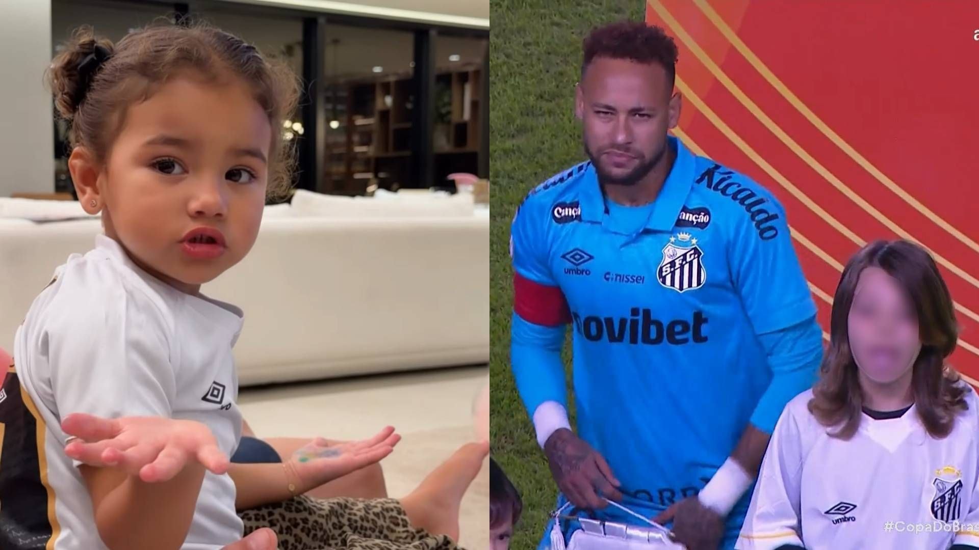 Bruna Biancardi flagra Neymar chorando em apresentação de balé de Mavie