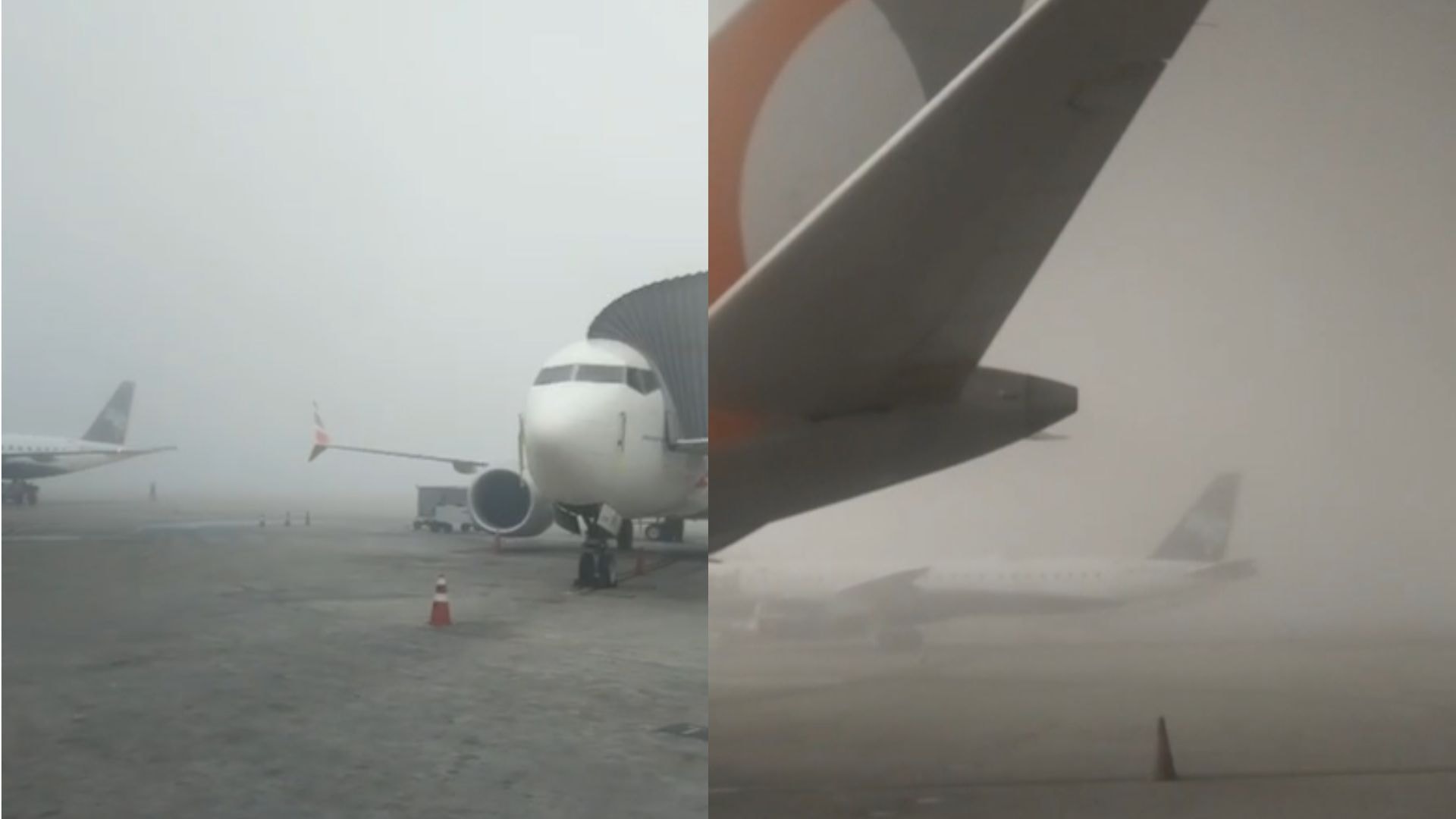 Avião arremete no Aeroporto do Galeão após aproximação de balão