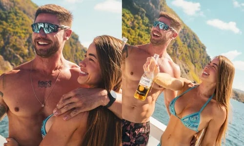 Quem é Elisa Klein, novo amor do ex-BBB Jonas; modelo recebeu ‘benção’ da sogra polêmica