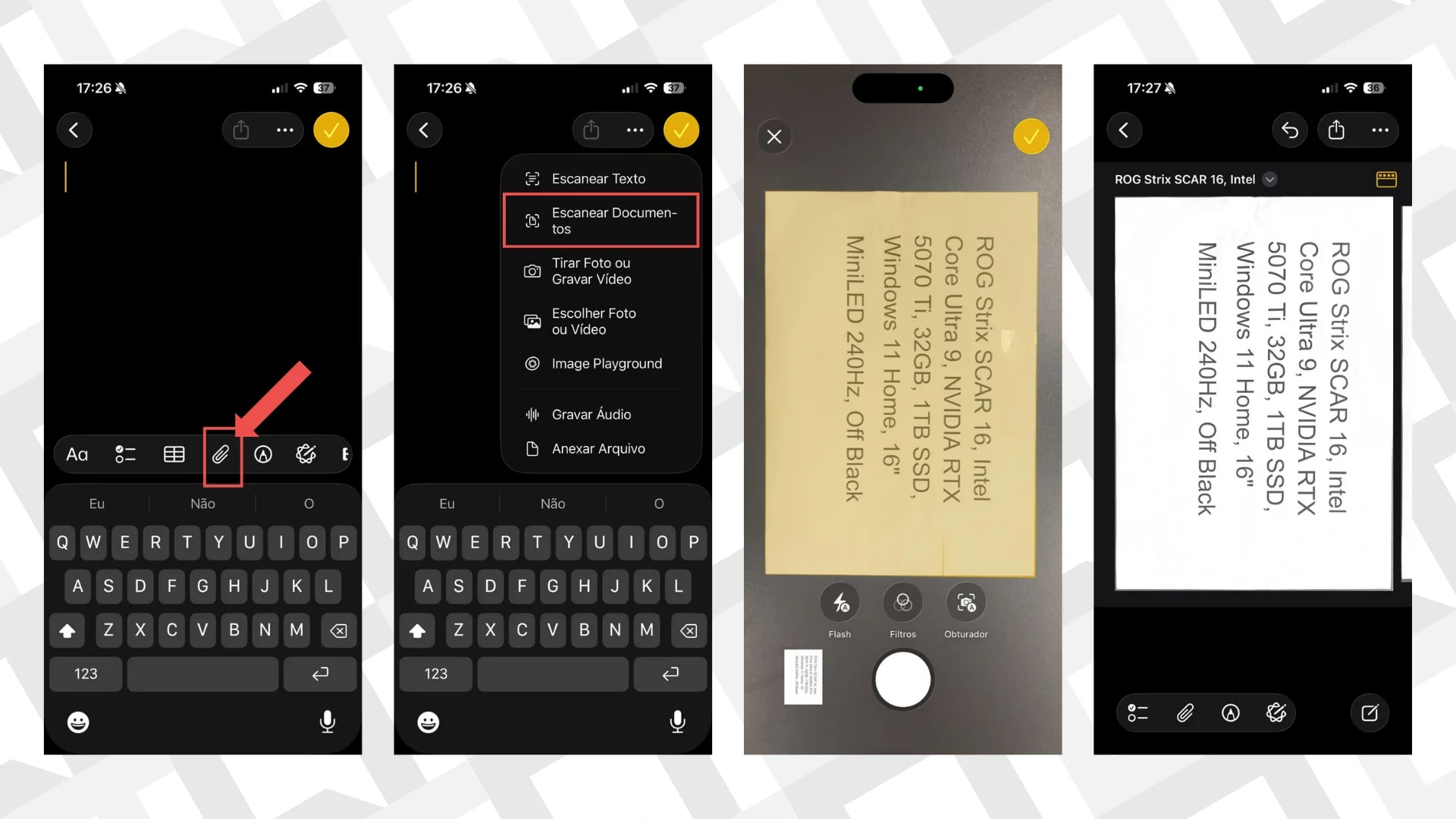 Como usar o celular como scanner de documentos