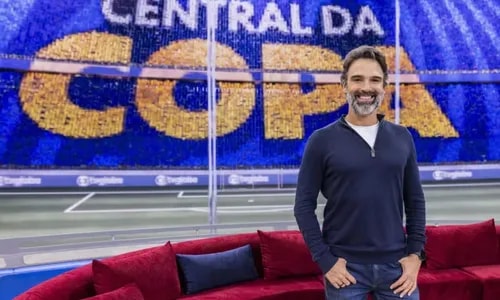 Tadeu Schmidt incrementa audiência e 'Central da Copa' bate recorde