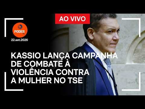 Ao vivo: TSE lança campanha de combate à violência contra a mulher