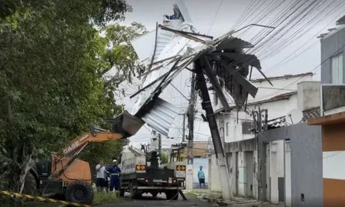 Quase 200 cidades baianas têm alerta de vendaval para fim de semana