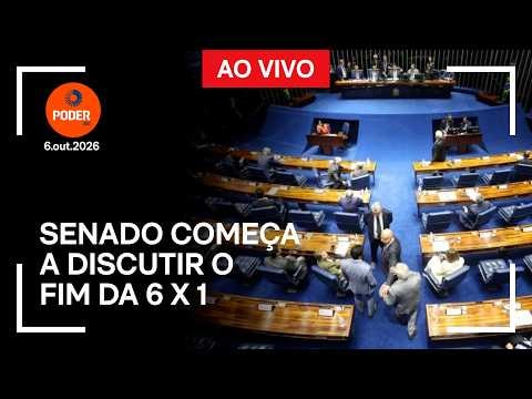 Ao vivo: Senado começa a discutir o fim da 6 X 1