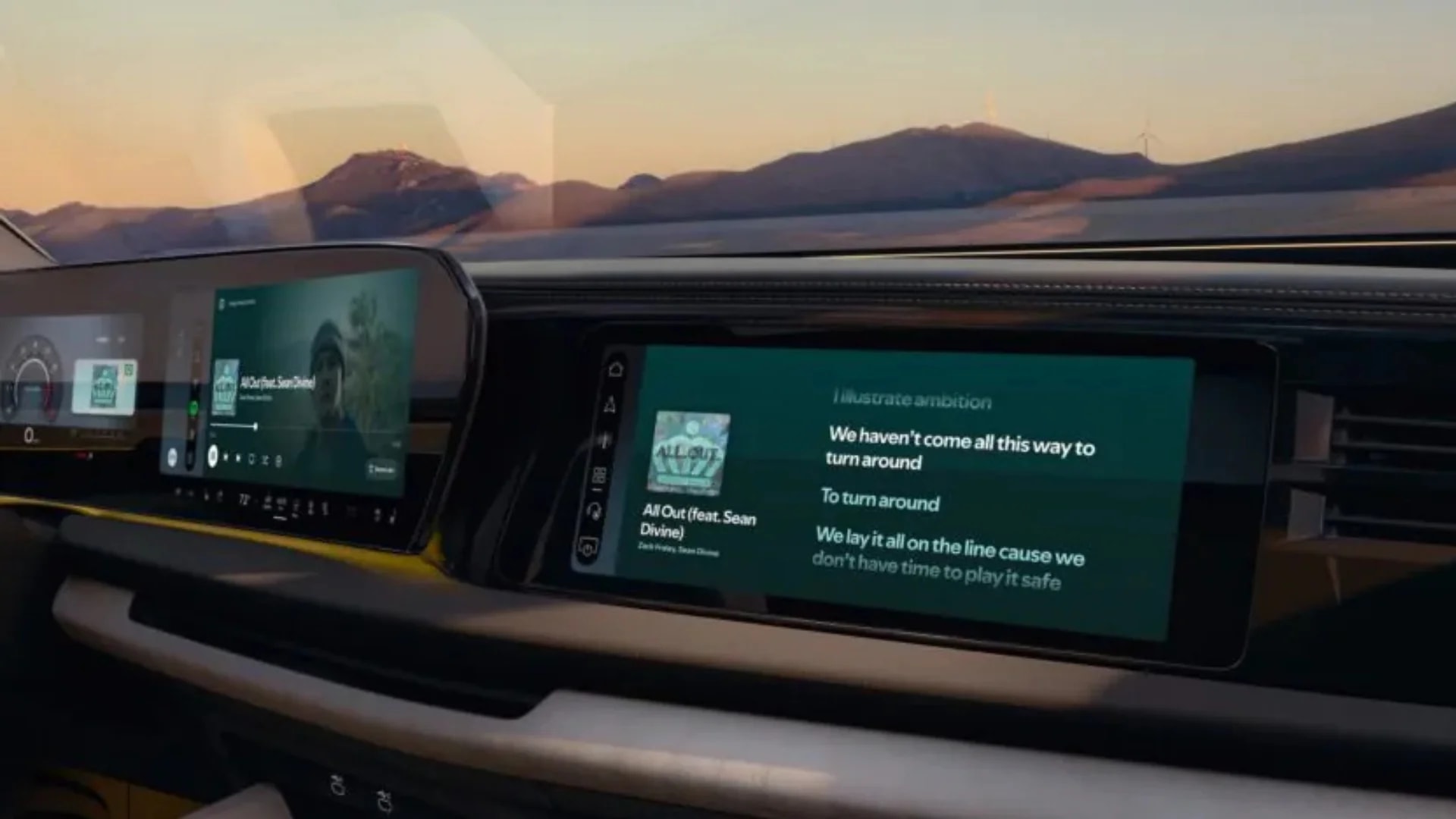 Não precisa mais do celular: Spotify lança app nativo para carros com vídeos e letras na tela