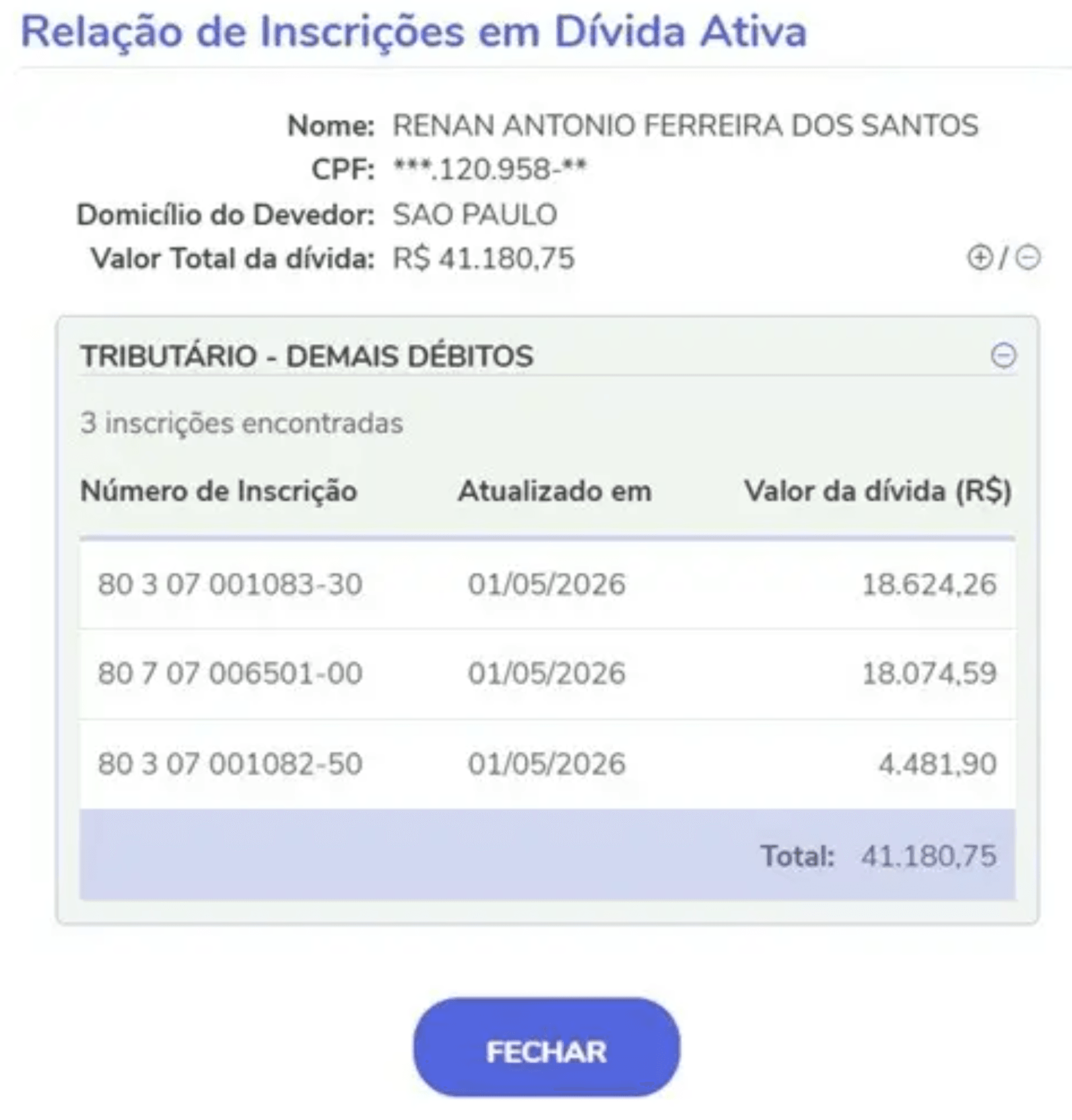 Procuradoria cobra dívida de Renan Santos na Justiça Federal de SP