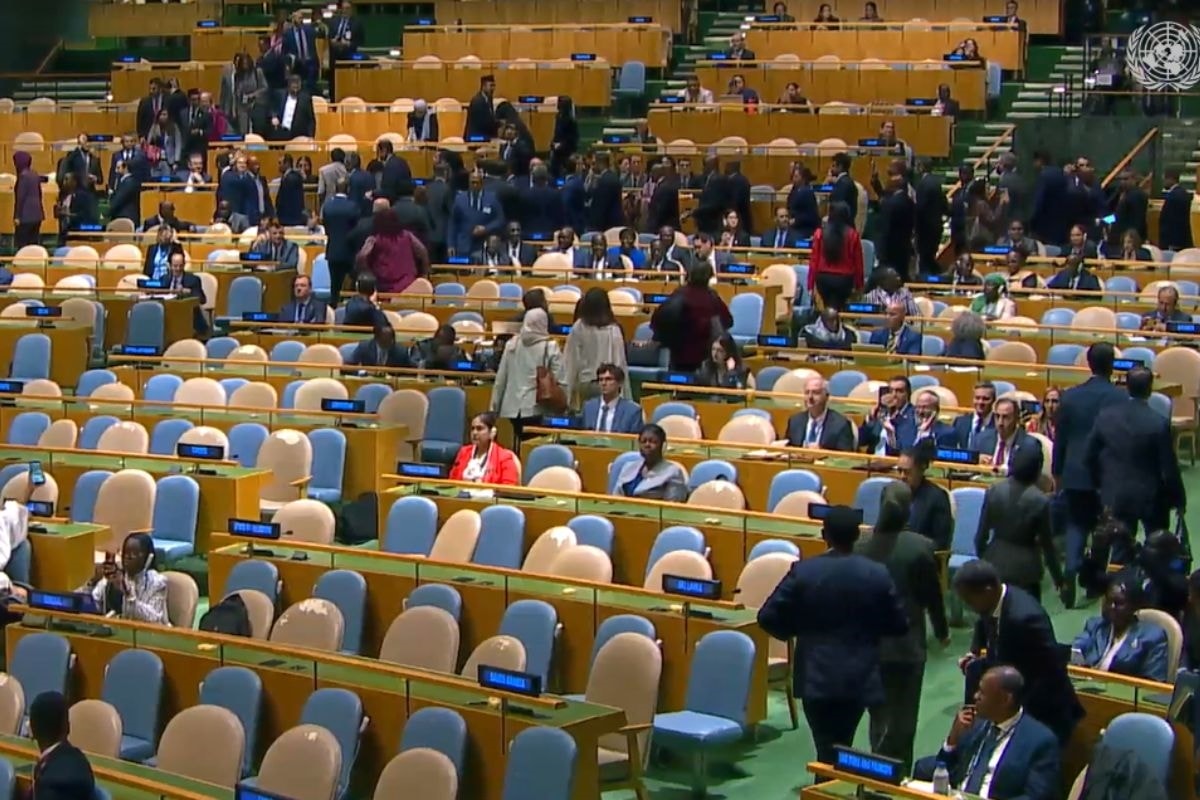 Brasil e outros países deixam ONU na fala de Netanyahu, que diz: "Covardes"
