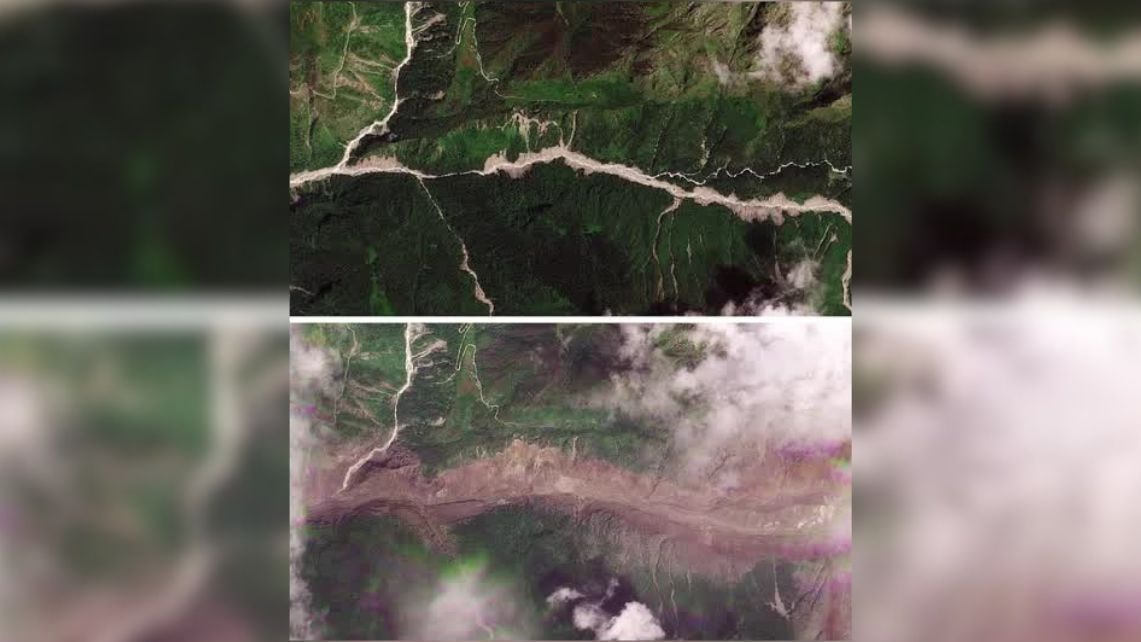 Vídeo: Moradores do Nepal gritam em meio a correnteza causada por enchente