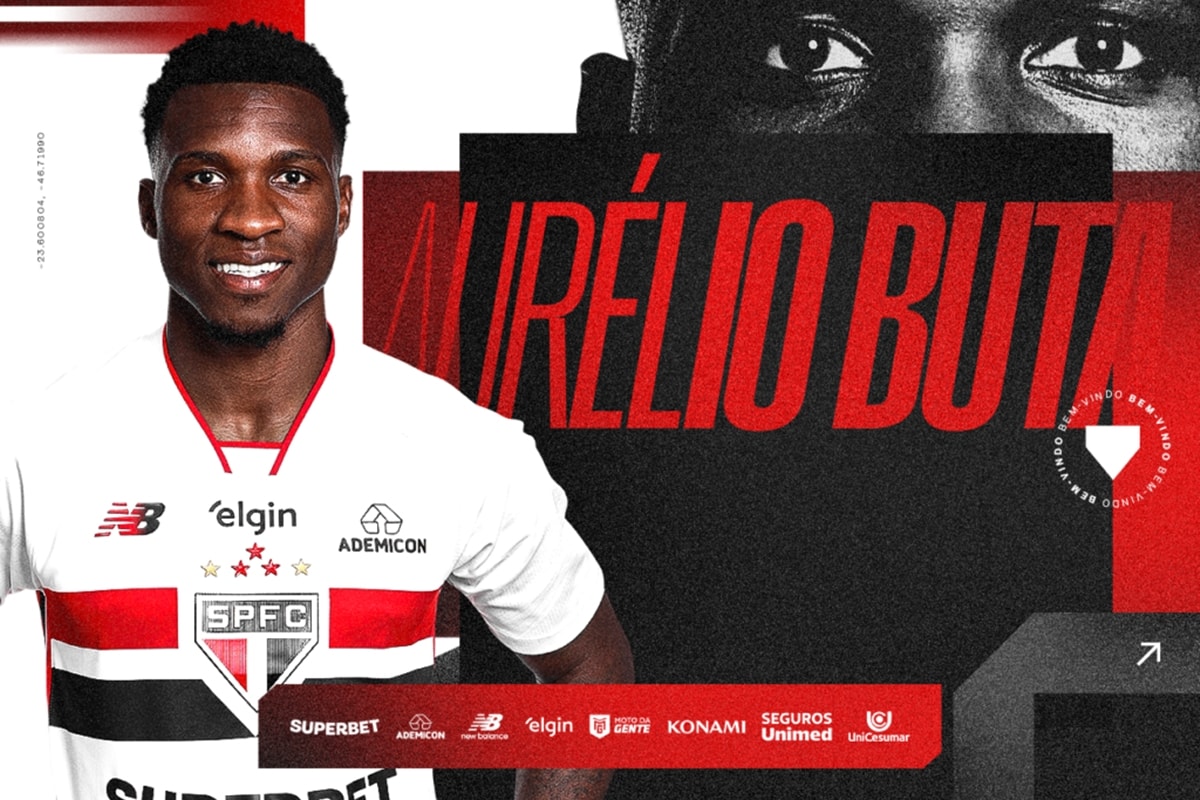 São Paulo anuncia a contratação do lateral-direito Aurélio Buta