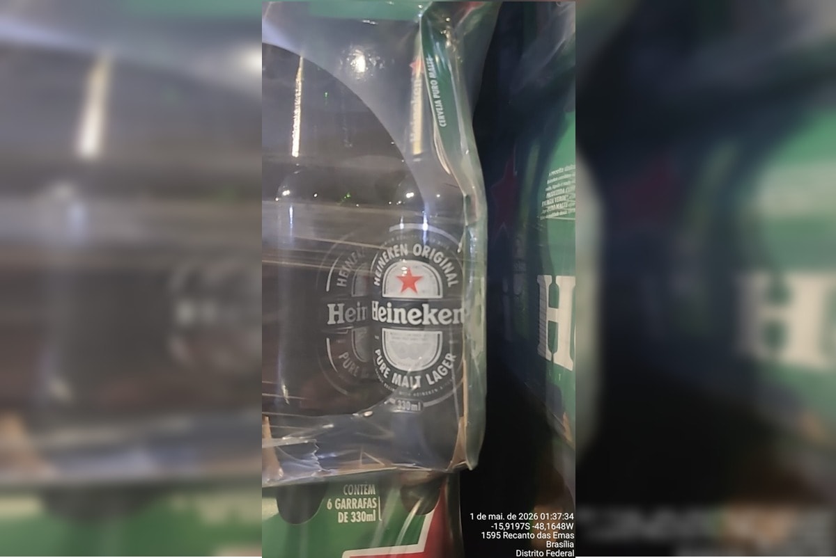 Mais de 74 mil garrafas de cerveja sem nota são apreendidas no DF